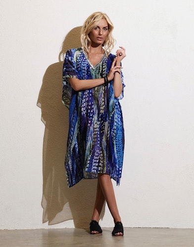 Miss Tunica Praia Indigo Bole silver