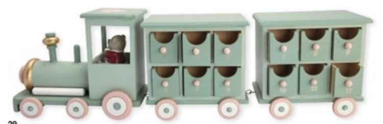Greengate Xmas Calendar Train adventskalender