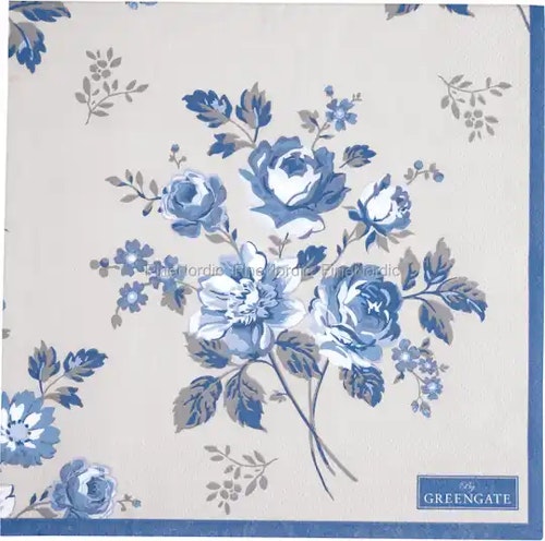 Greengate Napkin Harmony pale grey