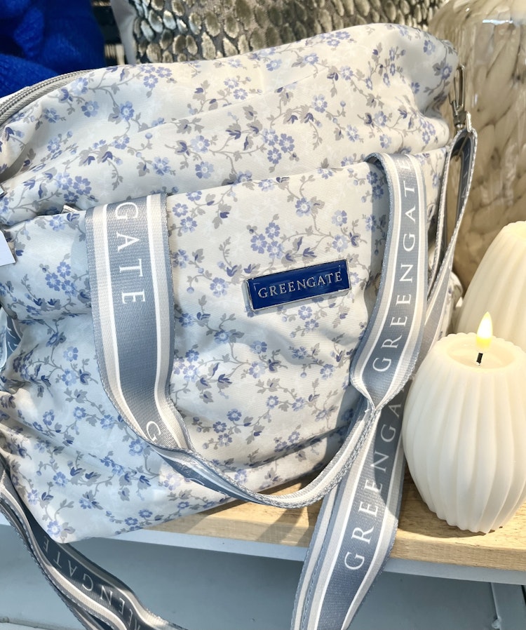 Greengate shoulder bag Monica dusty blue