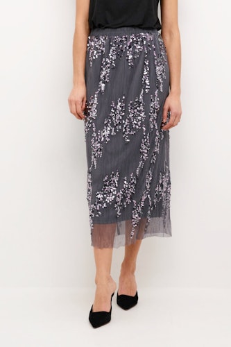 Culture Anjelica Skirt steel grey