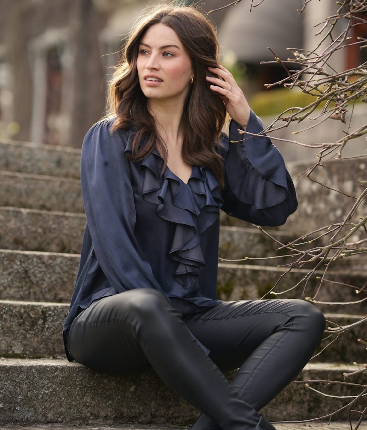 CC Collection Selma Blouse Midnight blue