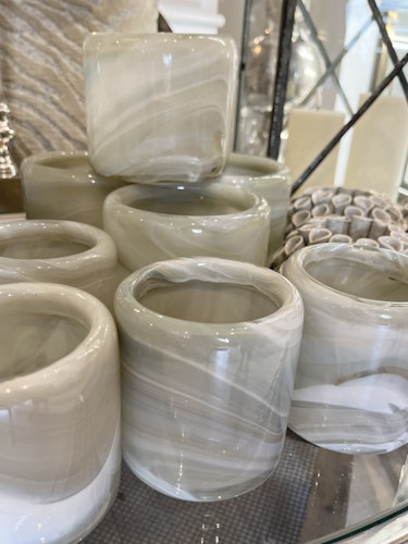 Ljuslykta Puro beige