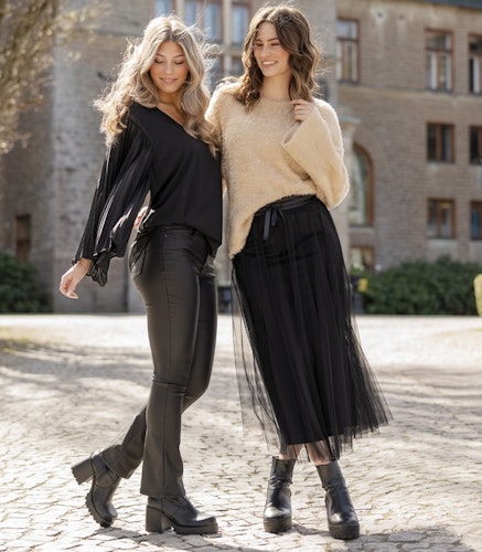 CC Collection Paloma Tulle skirt black