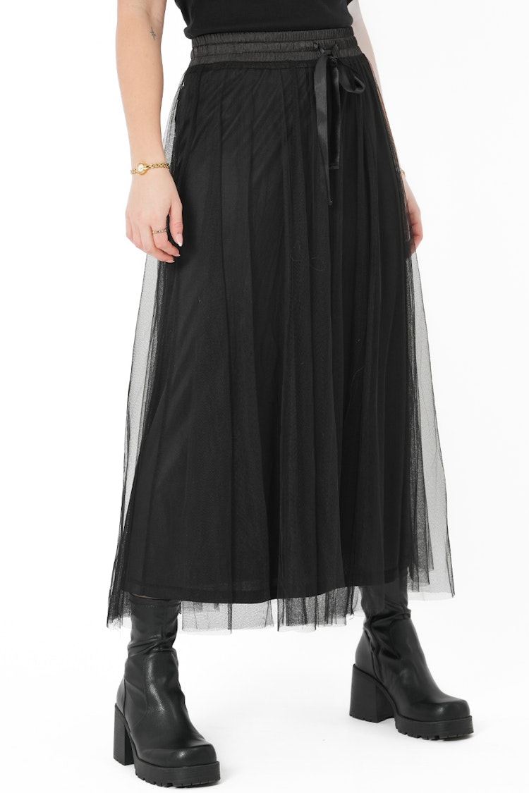 CC Collection Paloma Tulle skirt black
