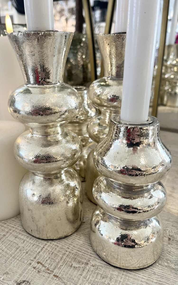 Ljusstake champagne