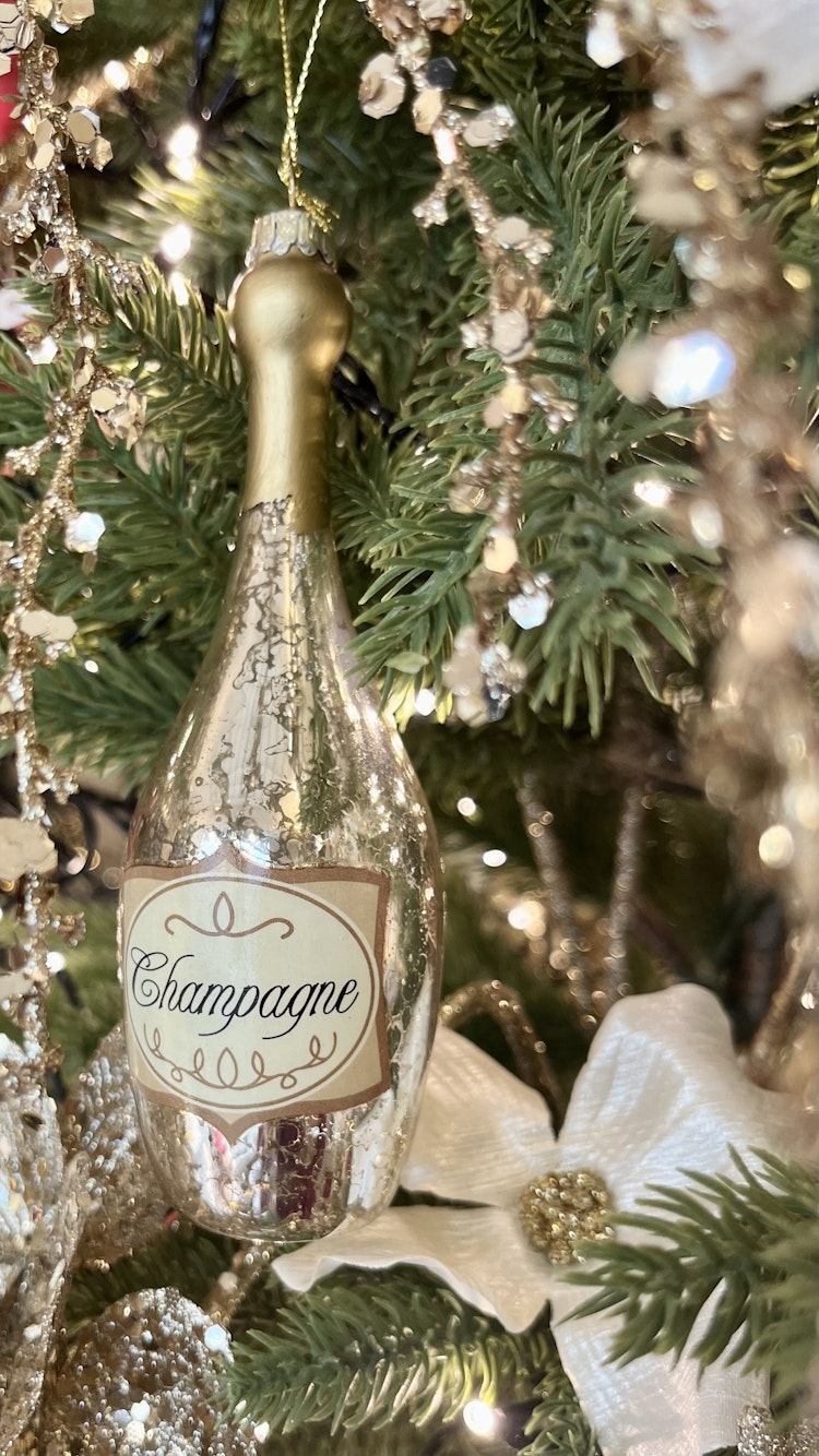 Champagneflaska guld
