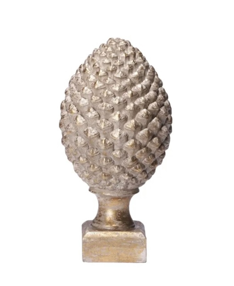 Lene Bjerre Serafina pine cone antique light gold small