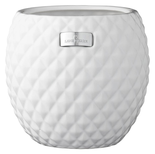 Lene Bjerre Rosabelle flower pot white