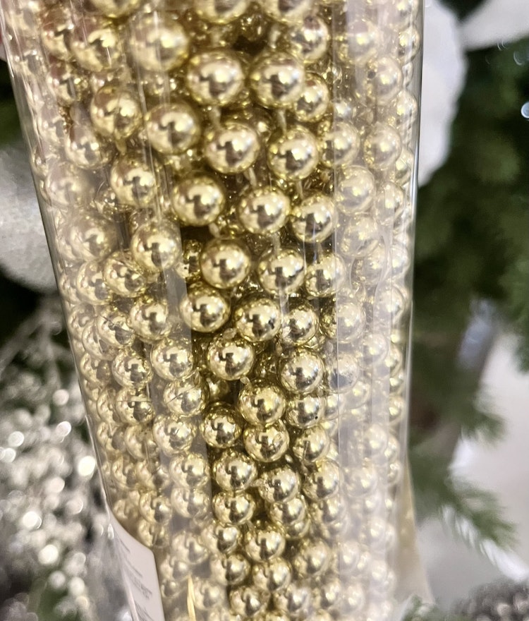 Girlang pärlor guld