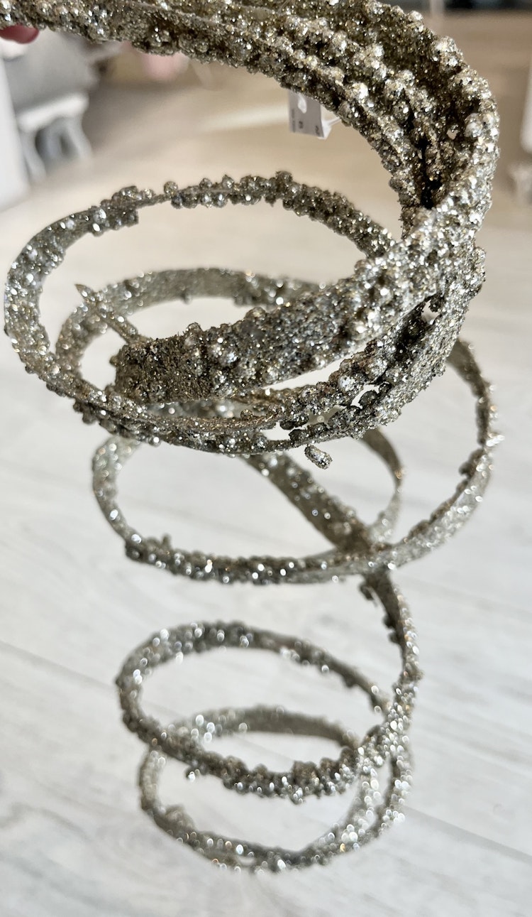 Swirl chunky champagne