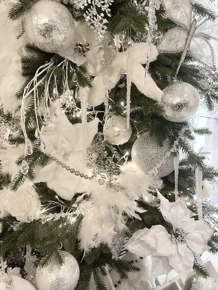 Pärlgirlang champagnesilver