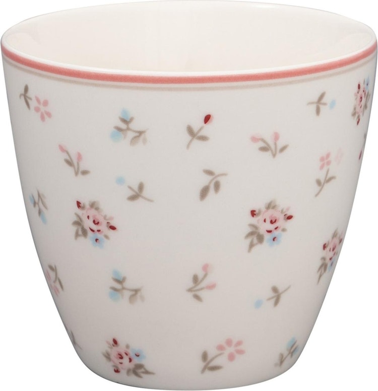 Greengate Latte cup Junia white