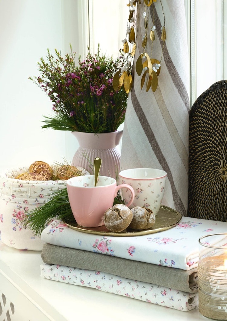 Greengate Latte cup Junia white