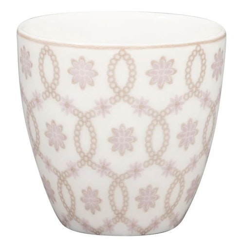 Greengate latte mug Stina white