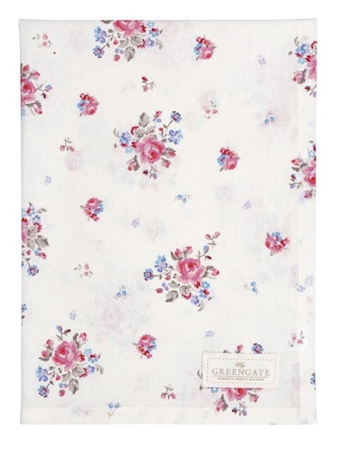 Greengate Tea towel Elysia white
