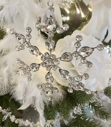 Snowflake strass