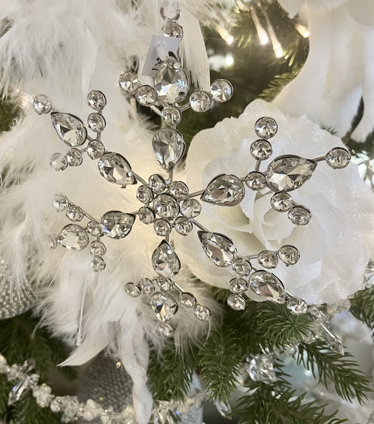 Snowflake strass