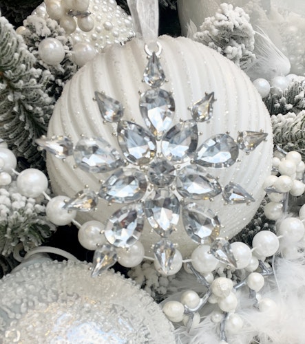 Snowflake strass