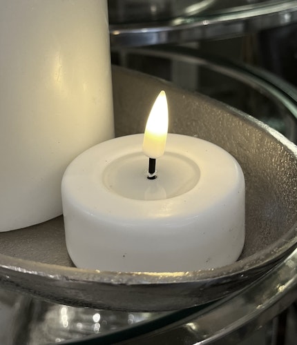Batteriljus värmeljus stort