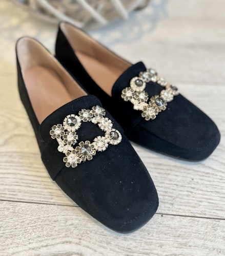 Loafers fuskmocka