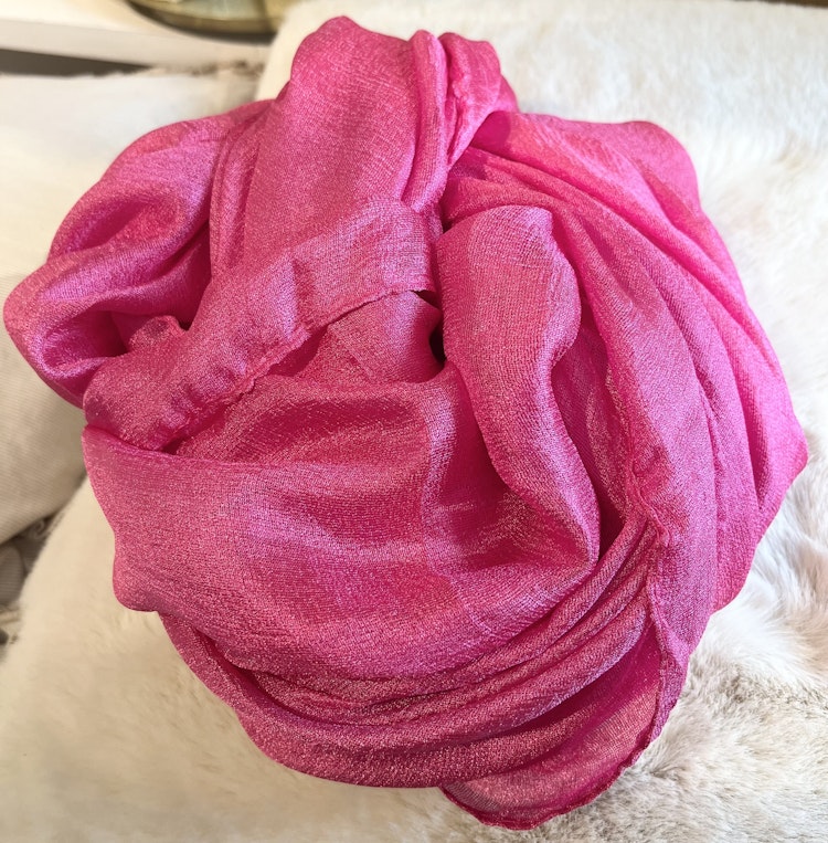 Scarf Luxa cerise