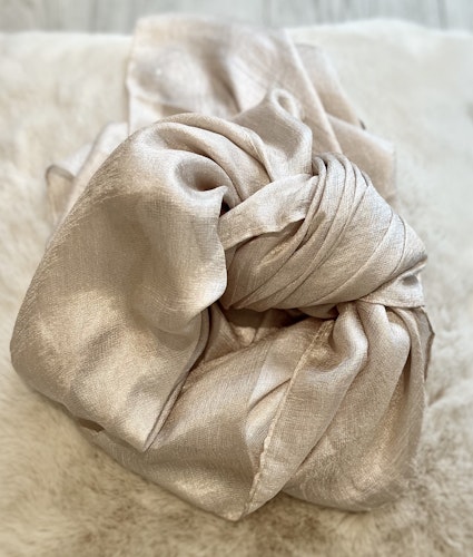 Scarf Luxa ljusbeige