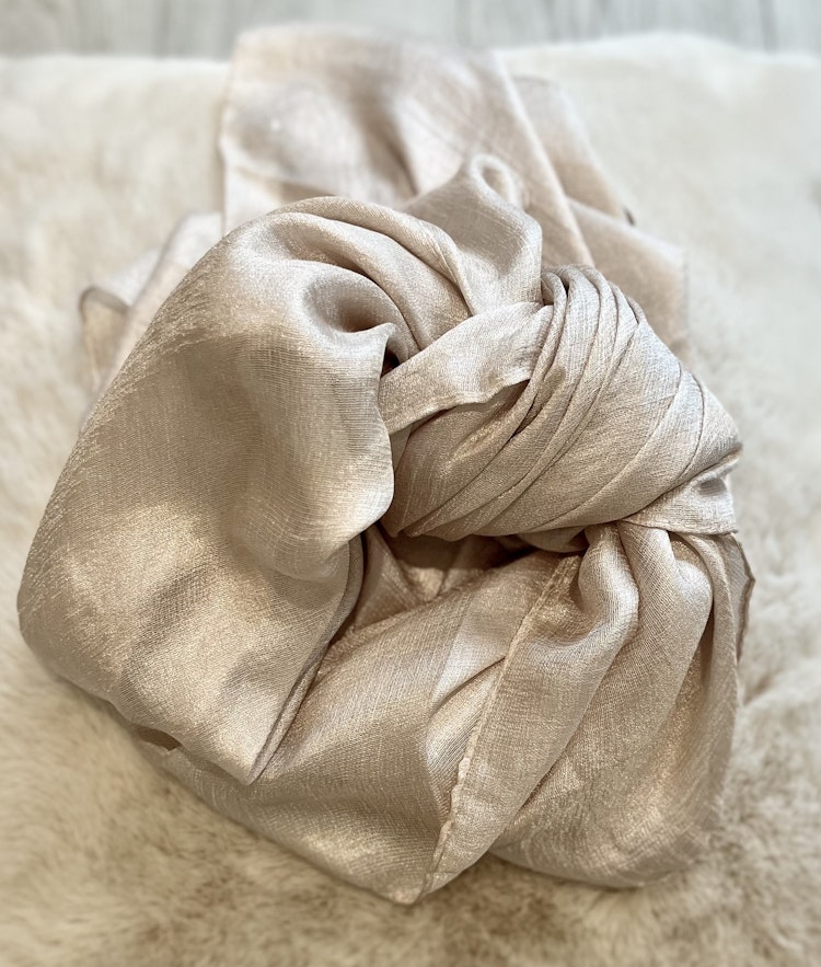Scarf Luxa ljusbeige