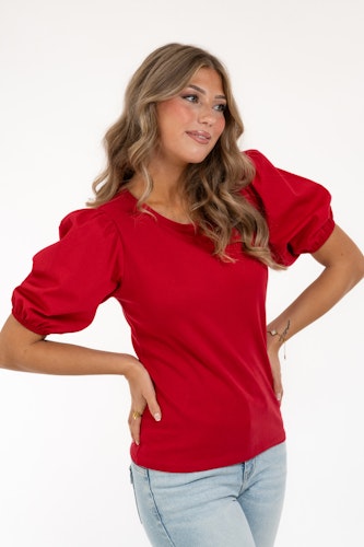 CC Collection Mollie top scarlet red