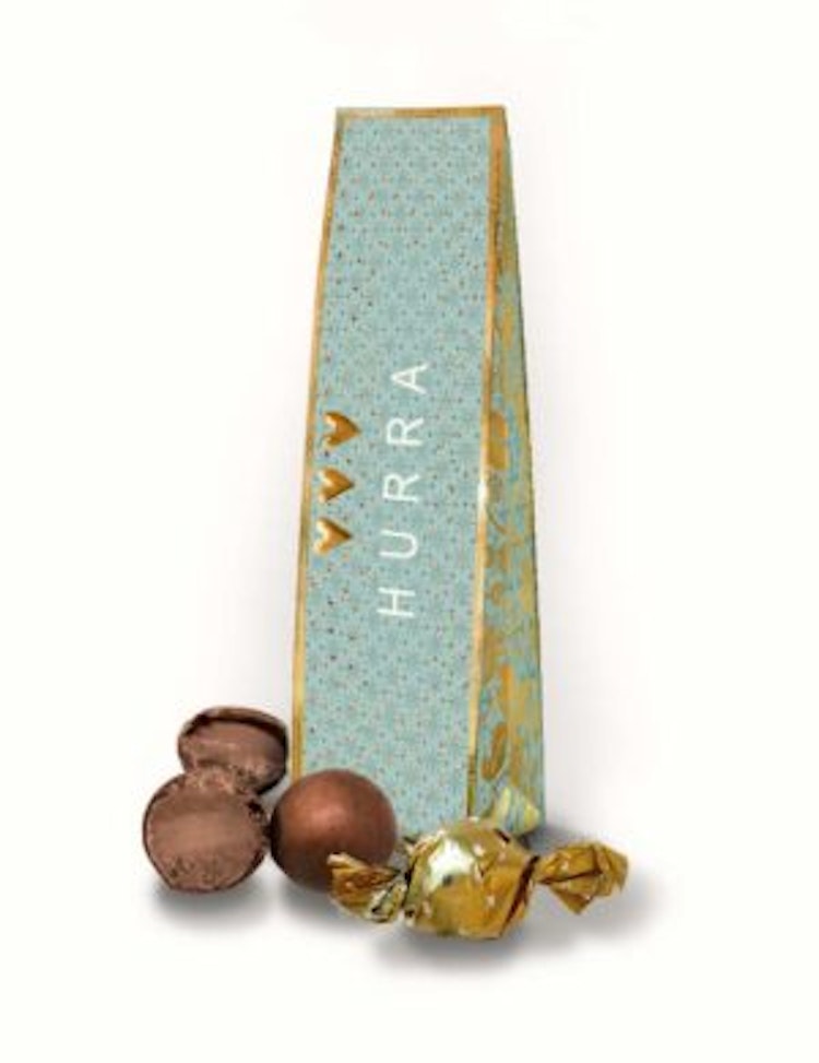Klaras chokladkort Hurra
