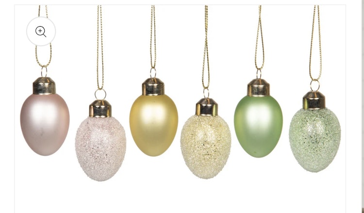 Ägg glas pastell mix pack