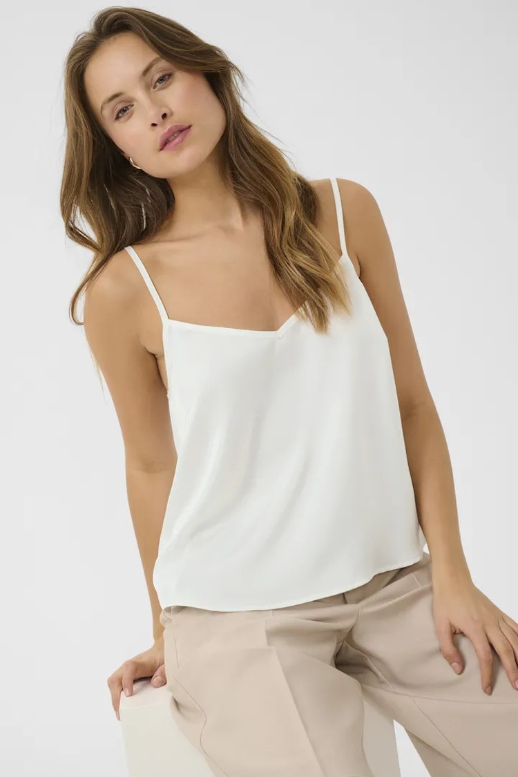 Culture Angelia strap top Spring Gardenia