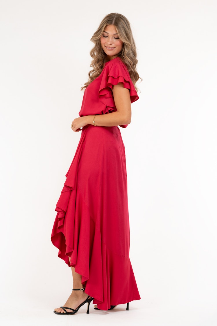 CC Collection Vanessa Blouse Scarlet red