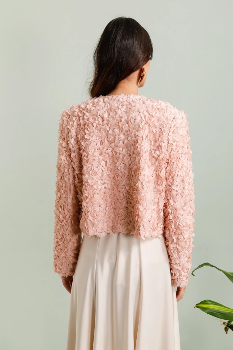 Flower jacket pink