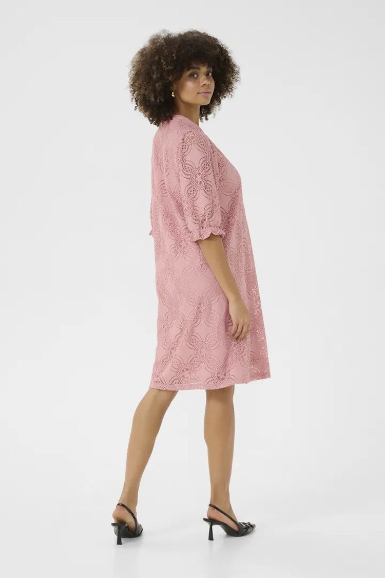 Culture Olu Dress Pale mauve