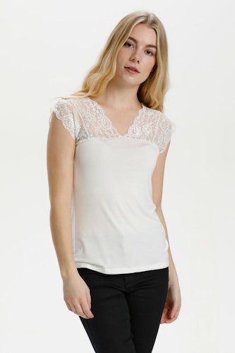 Culture Poppy lace top spring gardenia
