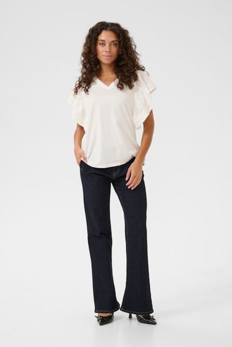 Culture Aca T-shirt spring gardenia