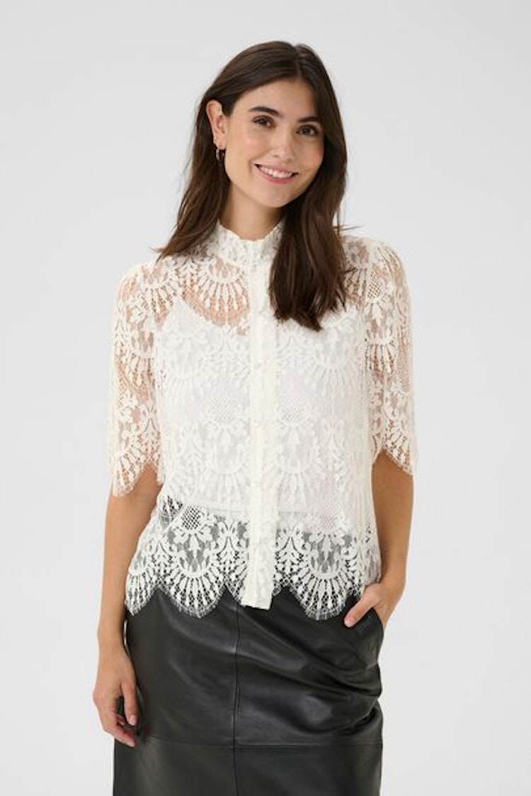 Culture Okram lace blouse