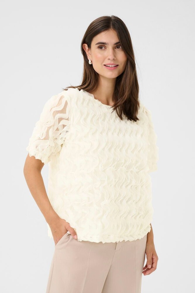 Culture Faunia Blouse whitecap
