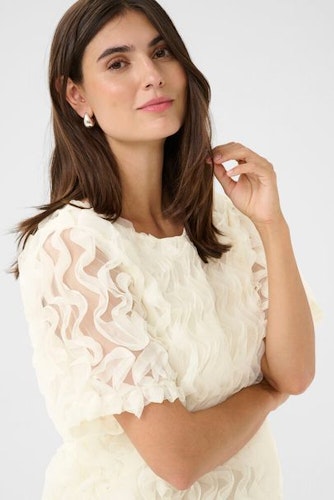 Culture Faunia Blouse whitecap