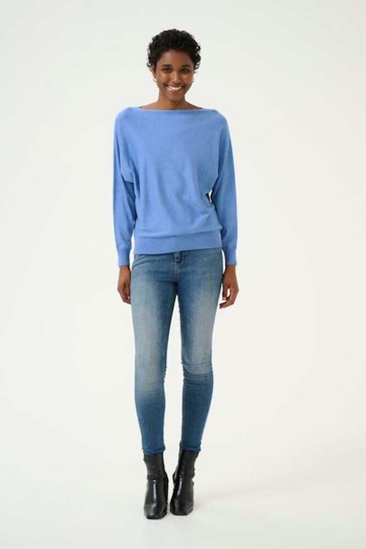 Anne marie Batwing jumper ultramarine