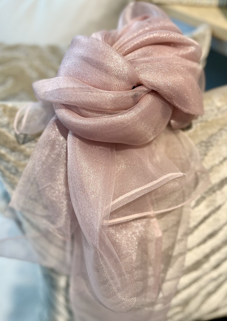 Scarf Glitter rosa
