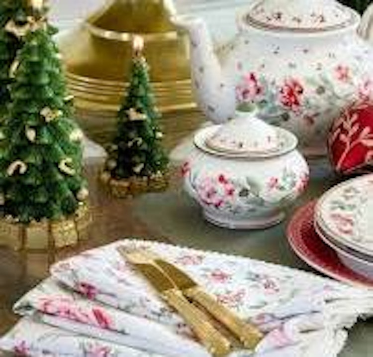 Greengate Napkin with lace Astrid white