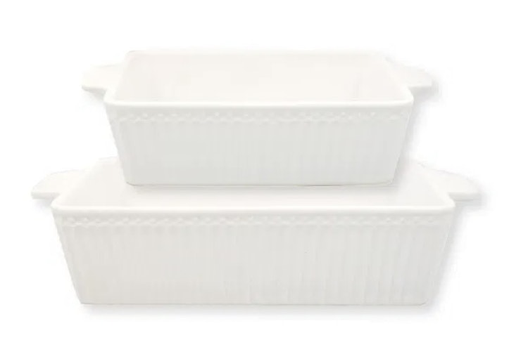 Greengate Dishes Alice white set ugnsform
