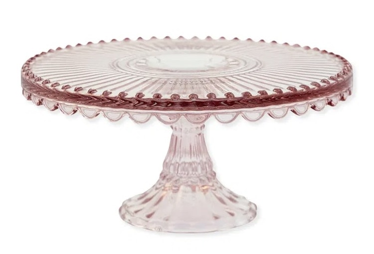 Greengate cake stand Alice pale pink