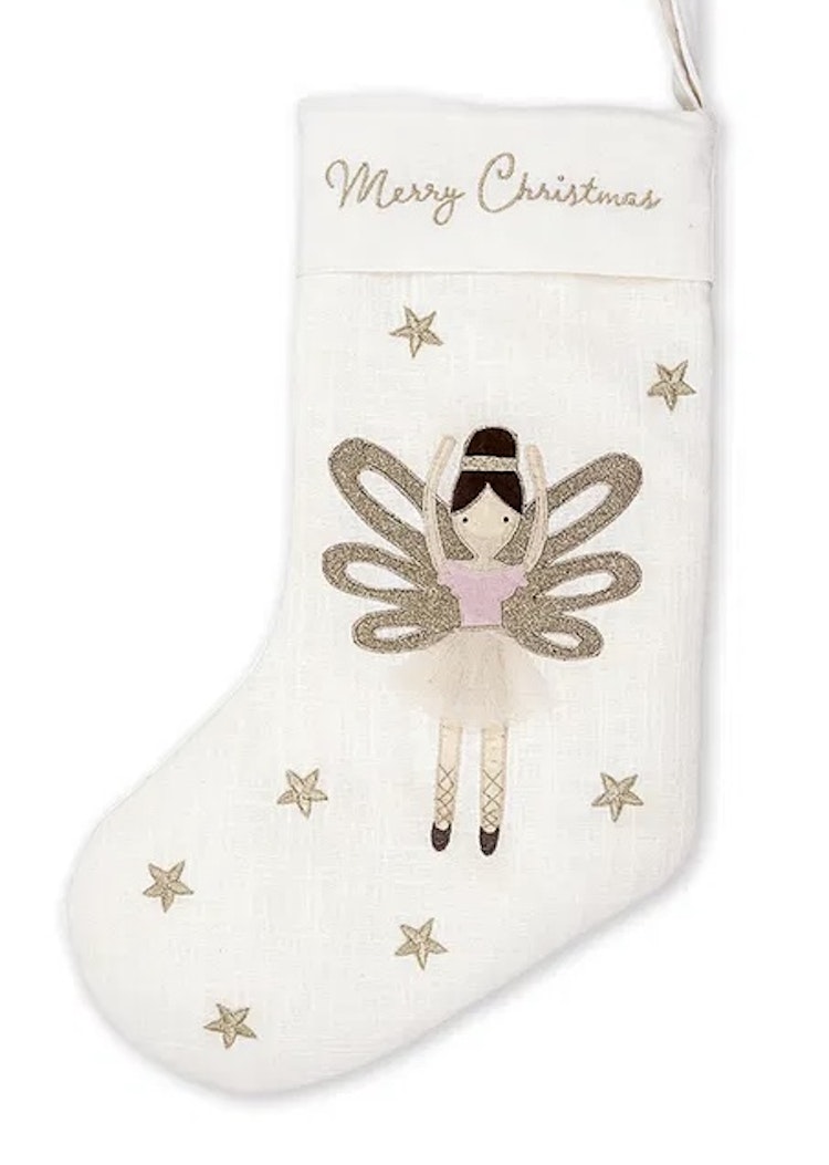 Greengate stocking Cindarella white