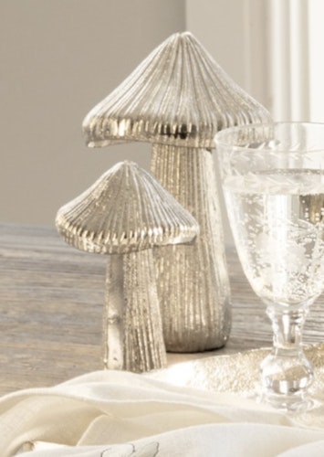 Greengate Mushroom silver medium