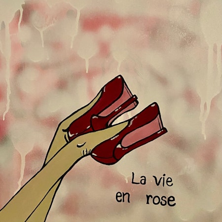 Tavla La vie en rose