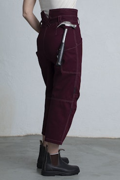 FELICIA work trousers burgundy