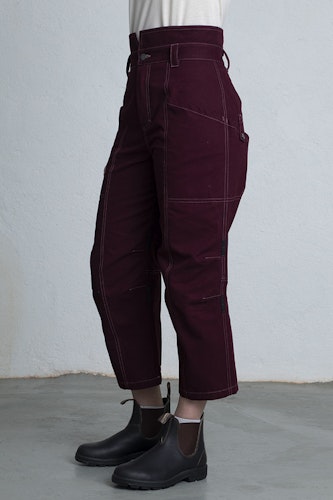 FELICIA work trousers burgundy